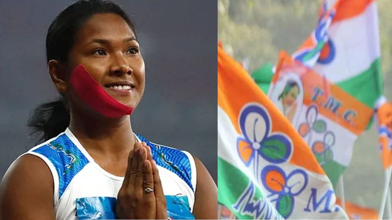 খেলার মাঠ থেকে ভোটের ময়দানে! এবার তৃণমূলের প্রার্থী এশিয়াডে সোনাজয়ী স্বপ্না বর্মণ