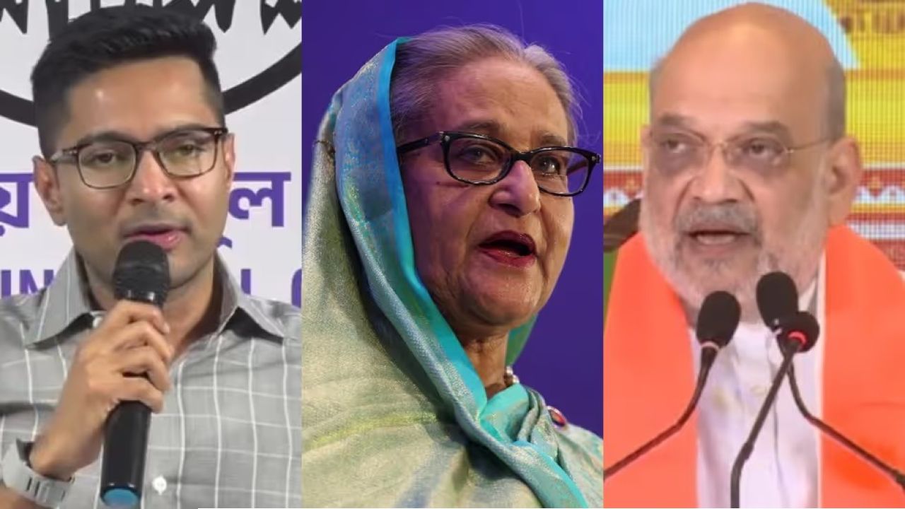 হাসিনাকে দিল্লিতে আশ্রয় কেন? কোন শিল্পপতিকে বাঁচাতে এই চাল? শাহকে সরাসরি চ্যালেঞ্জ অভিষেকের!