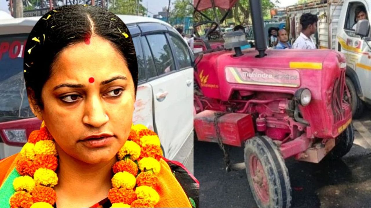 শান্তনুপত্নীর কনভয়ে ‘ভয়ঙ্কর’ হামলা: দুমড়ে মুচড়ে গেল গাড়ি, নেপথ্যে কি ঘাসফুল শিবিরের ষড়যন্ত্র? 