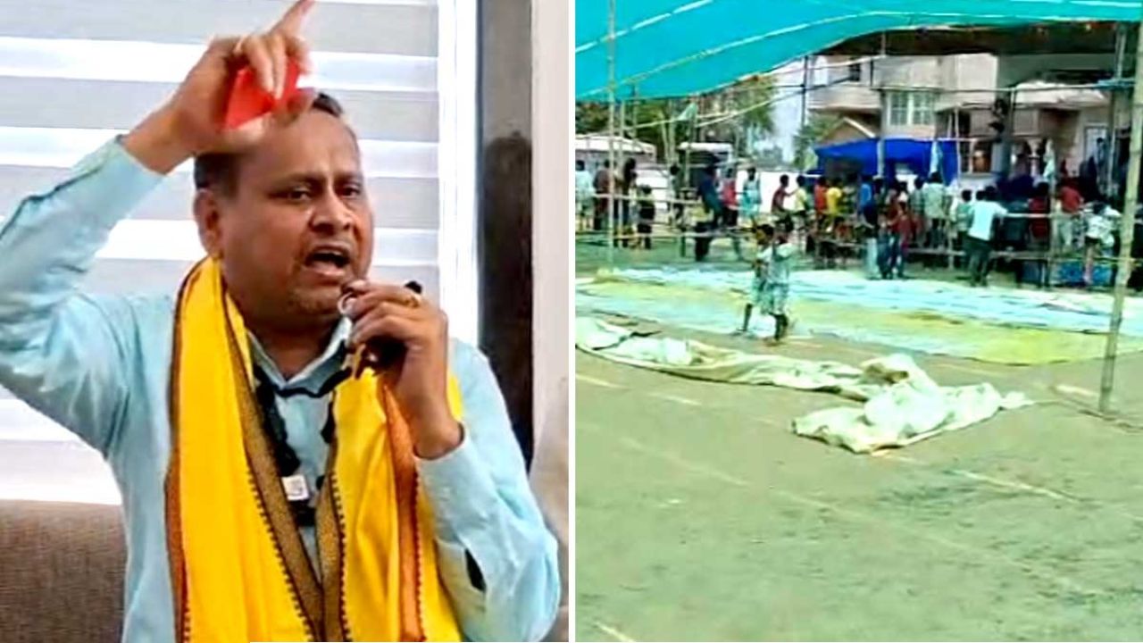 ভোঁ-ভাঁ! আমজনতার সভাস্থলে সব আছে, নেই শুধু জনতাই! নির্বিষ ফোঁস হুমায়ুনের?