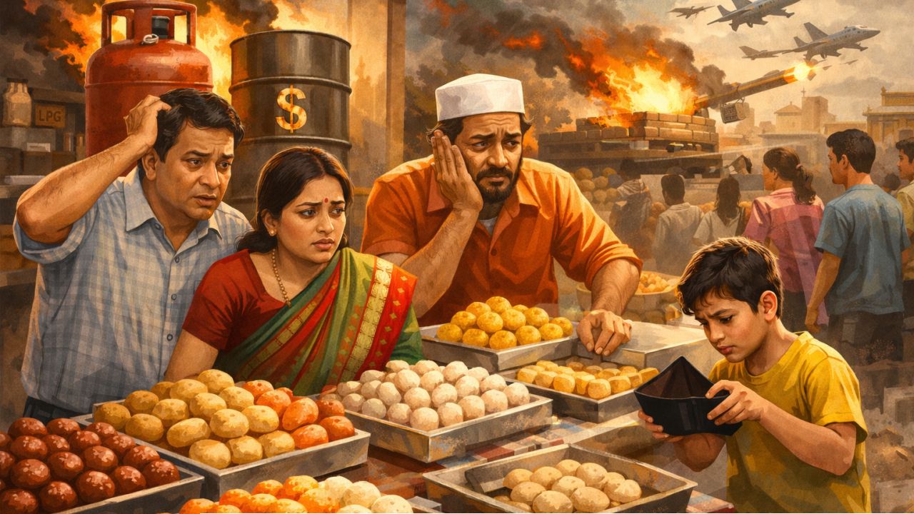 যুদ্ধের আঁচ বাঙালির রসগোল্লায়! নববর্ষের মিষ্টিতে পকেটে ছ্যাঁকা, জ্বালানি সংকটে ম্লান বৈশাখী হুল্লোড়