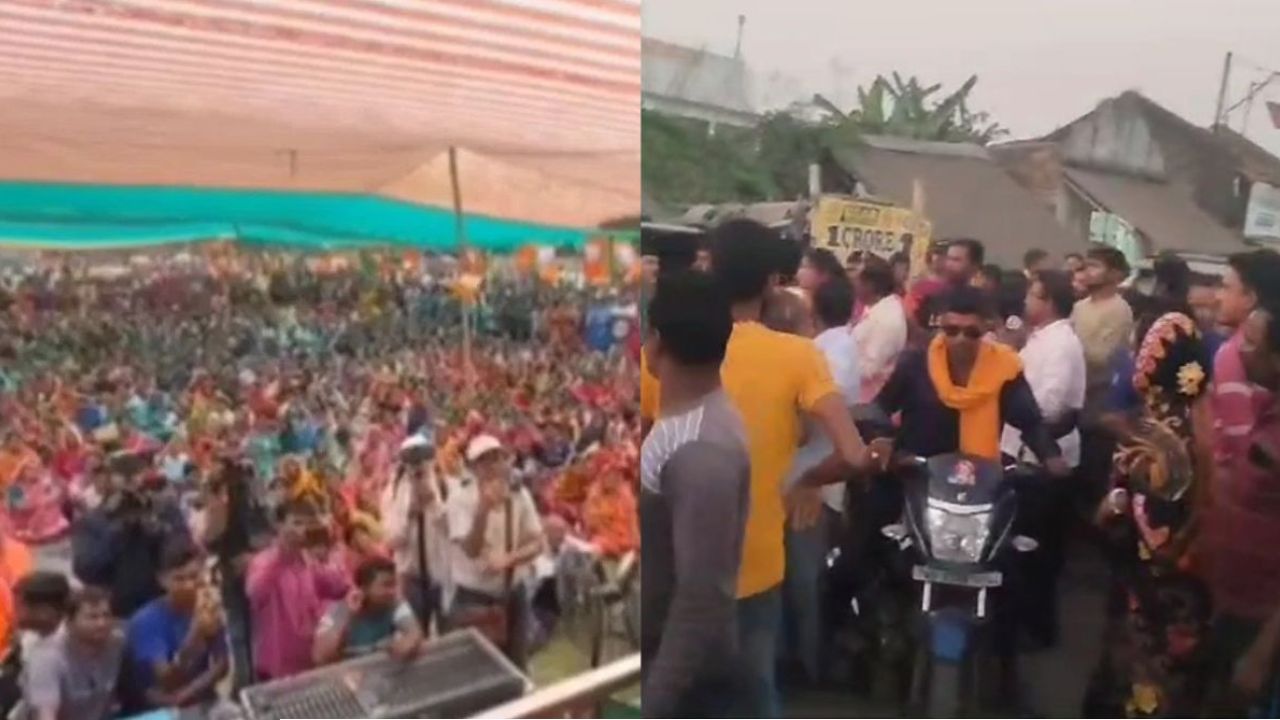 শুভেন্দুর গড়ে প্রচারে বাধা! কাঁথিতে বিজেপি প্রার্থীর মিছিলে &lsquo;হামলা&rsquo;, প্রতিবাদে পথ অবরোধ সুমিতা সিনহার