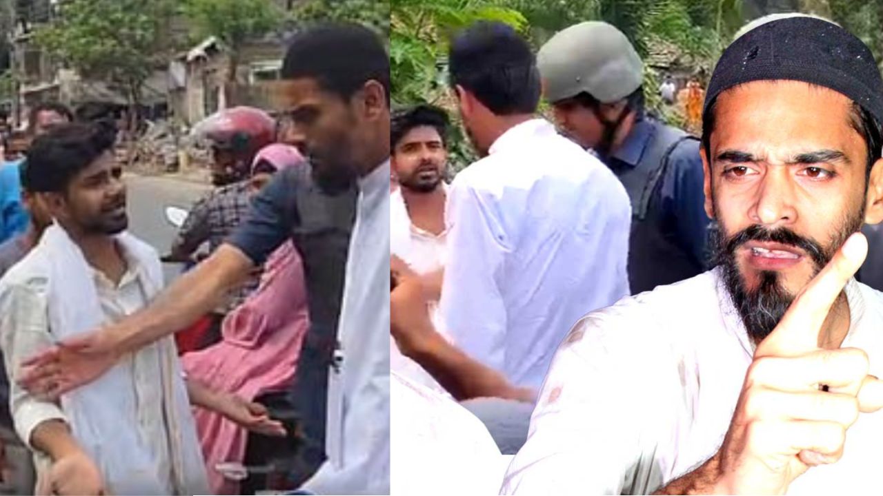 ভাঙড়ে নওশাদ সিদ্দিকিকে ঘিরে &lsquo;জয় বাংলা&rsquo; স্লোগান, ভোট চলাকালীন ধুন্ধুমার পরিস্থিতি