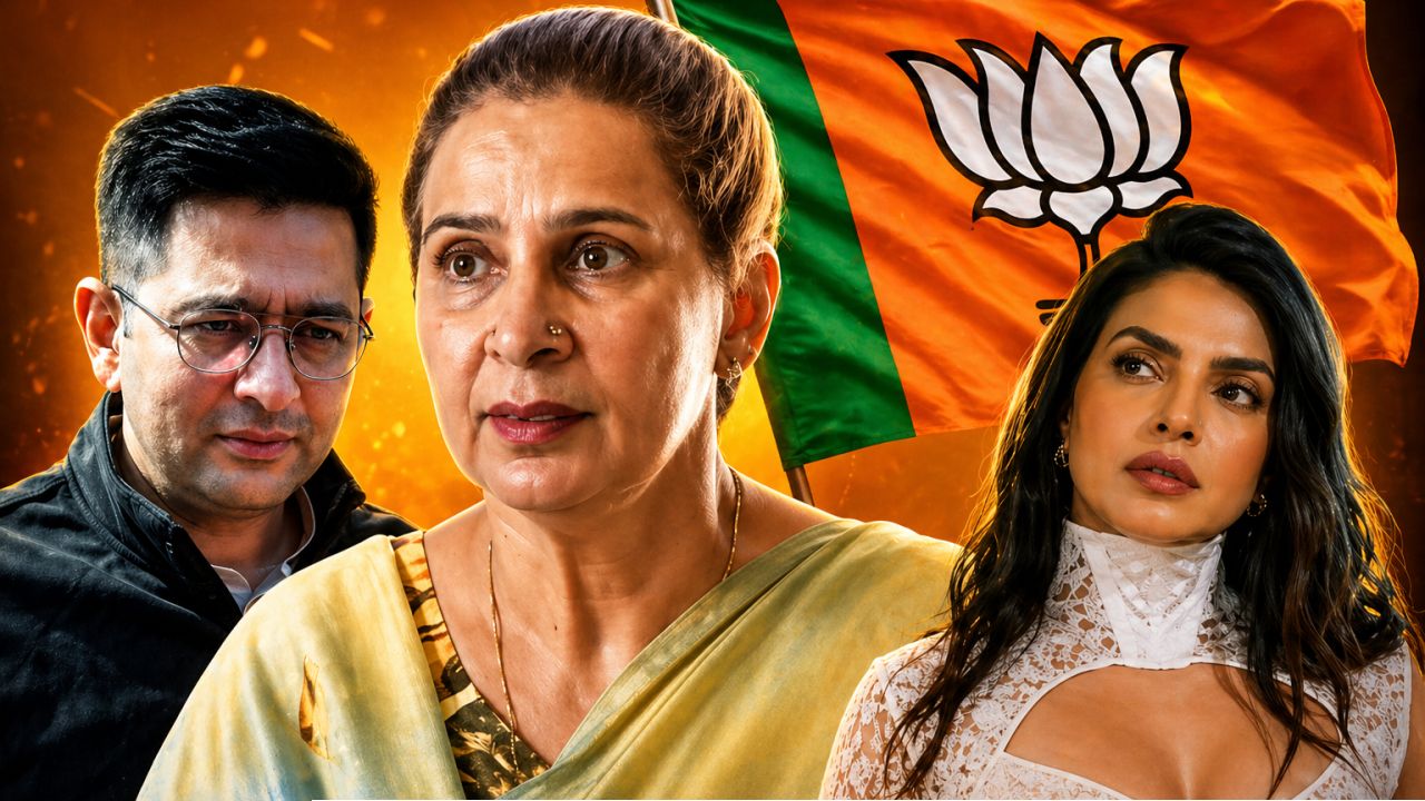 প্রিয়াঙ্কার পরামর্শেই কি পদ্মশিবিরে রাঘব? বোনের সংসার বাঁচাতে আসরে ‘দেশি গার্ল’, দাবি নভজোত কৌর সিধুর