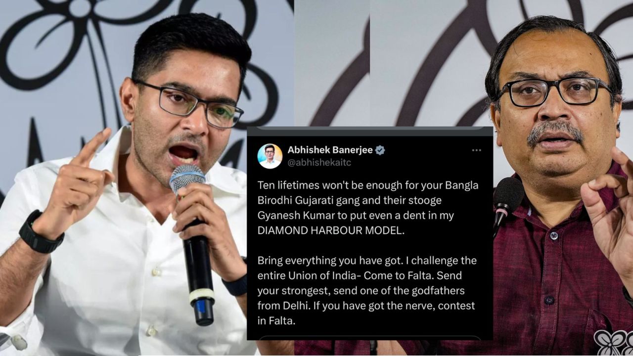 “১০ জন্মেও দাঁত ফোটাতে পারবে না!” ফলতায় পুনর্নির্বাচন নিয়ে কমিশনকে তুলোধোনা অভিষেকের, সরব কুণালও