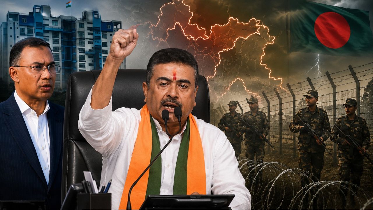 নবান্নে বসেই ‘অ্যাকশন’ মোডে শুভেন্দু! সীমান্তে কাঁটাতারের জট খুলতেই ওপার বাংলায় সিঁদুরে মেঘ, হাই-অ্যালার্টে বিজিবি