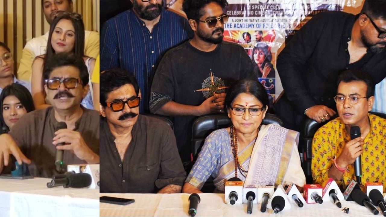 নন্দনে রূপা-রুদ্রনীলকে পাশে বসিয়েই তৃণমূলের পোস্টার সংস্কৃতি নিয়ে বিস্ফোরক শিলাজিৎ