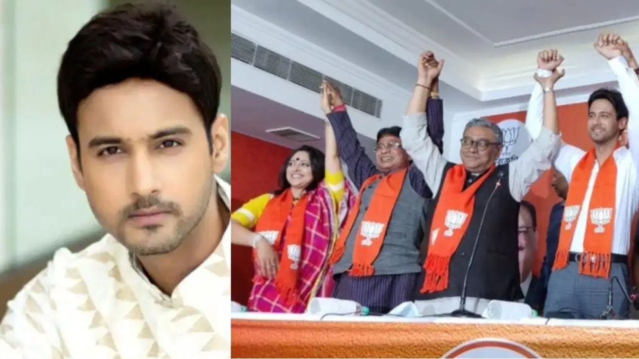 ‘নুসরত ঘাসফুলে গেলেও মাথা নত করিনি!’ একুশের বদলা নিতে মাচা-পুজোর শো বন্ধ করেছিল তৃণমূল, এবার শুভেন্দুর দরবারে যশ!