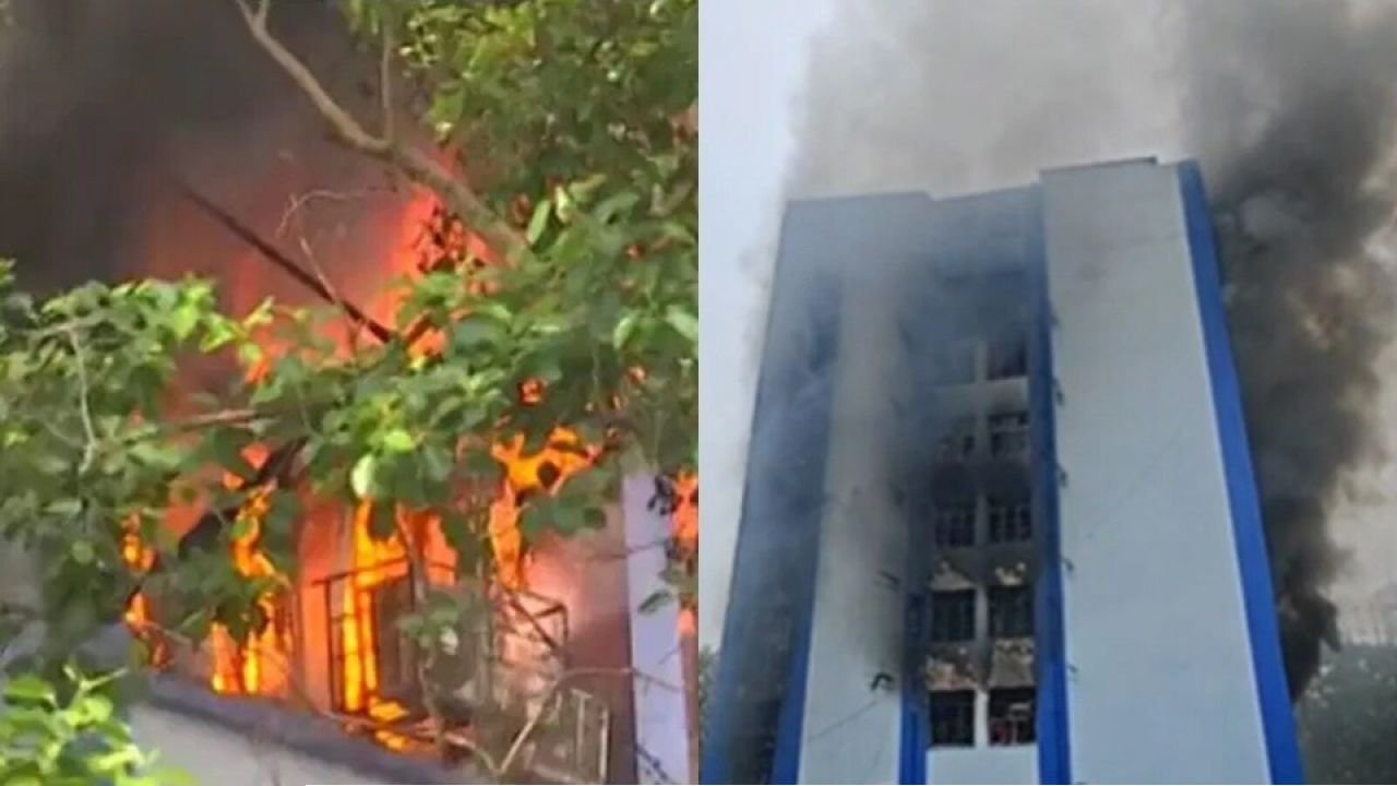 ‘পুষ্পা’ গ্রেপ্তারের পরই কি প্রমাণ লোপাটের চেষ্টা? এবার আলিপুরে জাহাঙ্গির খানের সরকারি দপ্তরে দাউদাউ আগুন, ৭ তলায় আটকে মানুষ!