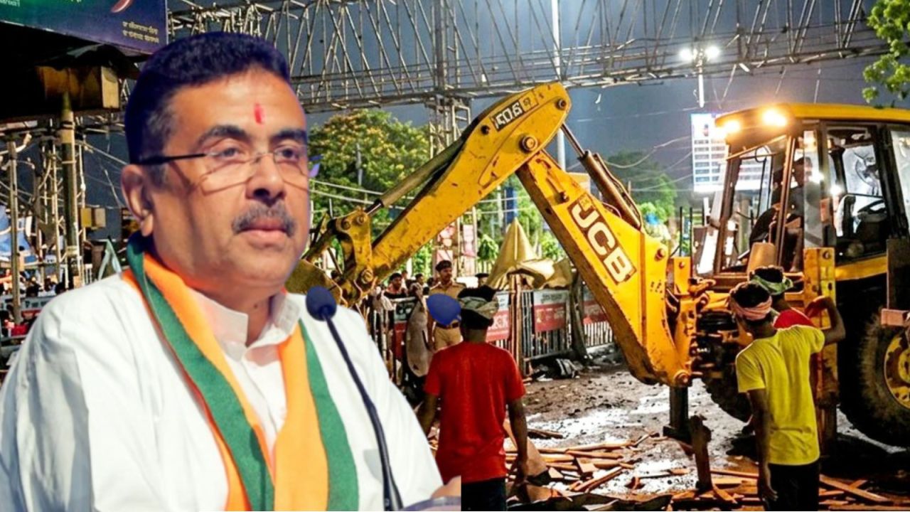 জনস্বার্থে উচ্ছেদ অভিযান চলবে, তবে মানবিক দৃষ্টিভঙ্গিতে হকারদের পাশে থাকার বার্তা শুভেন্দু সরকারের