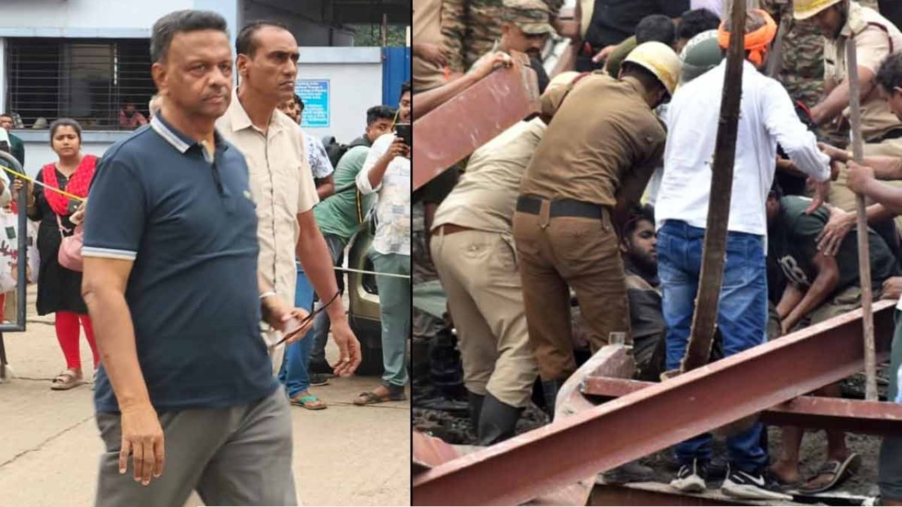 তারাতলা বিপর্যয়ে রাজনৈতিক টানাপোড়েন, মাঝপথে ফিরলেন ফিরহাদ