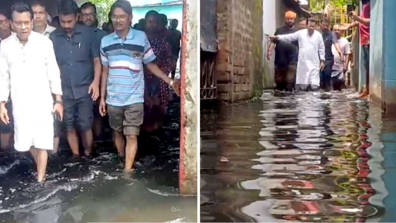 ২৪ ঘণ্টা পরেও জল নামেনি, ‘৩ বছরের মধ্যে বদলাবে হাওড়া’ প্রতিশ্রুতি বিধায়কের 