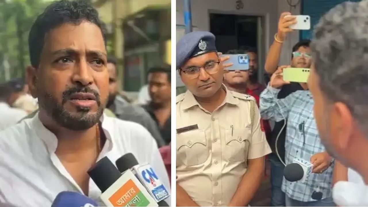 রাস্তা পরিদর্শনে গিয়ে স্থানীয়দের ক্ষোভের মুখে মন্ত্রী শঙ্কর ঘোষ, পুলিশকে কড়া ব্যবস্থা নিতে নির্দেশ