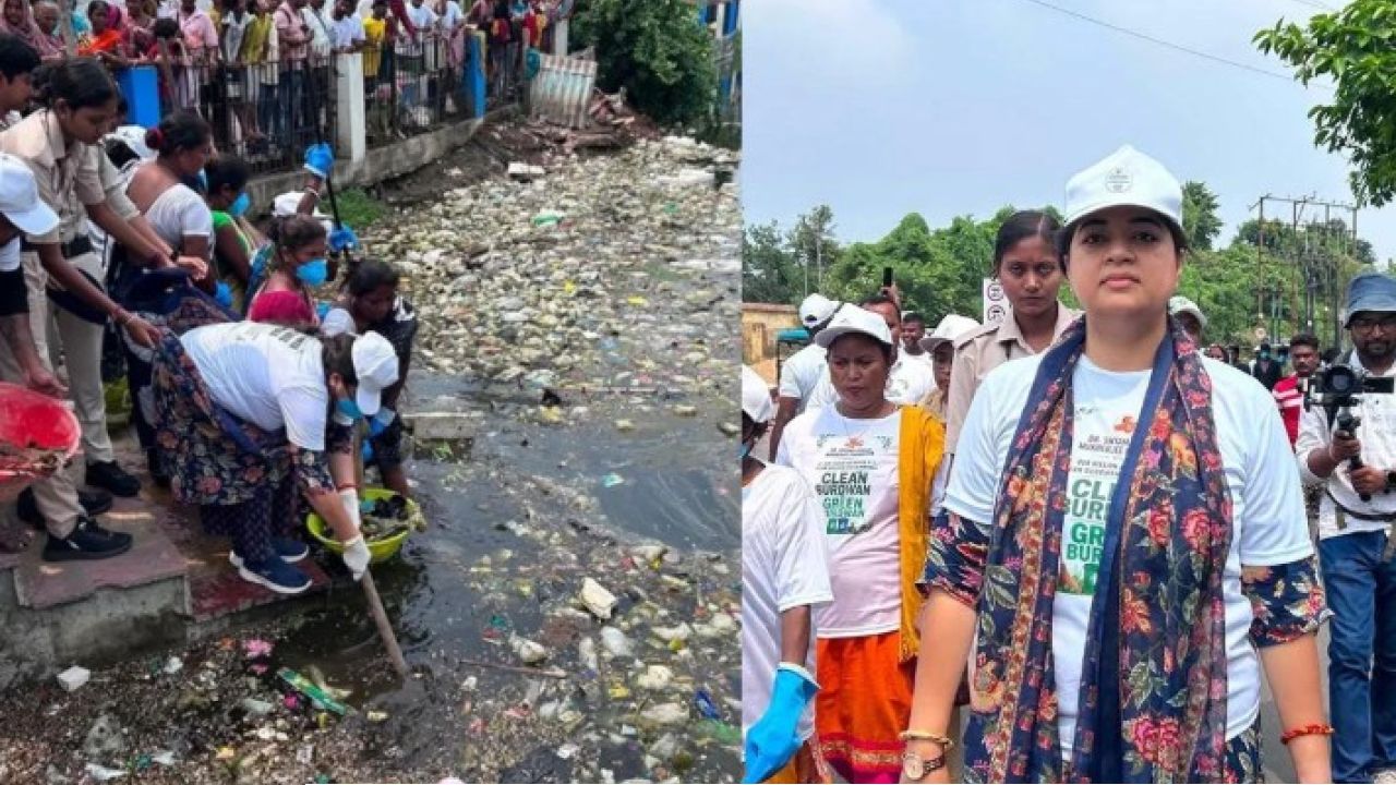 ইন্দোরকে দেবে টেক্কা! বর্ধমানকে গ্রিন সিটি বানাতে খোদ মন্ত্রী নামলেন পুকুরে, হাতে কোদাল নিয়ে সাফ করলেন ‘বিগত সরকারের আবর্জনা’