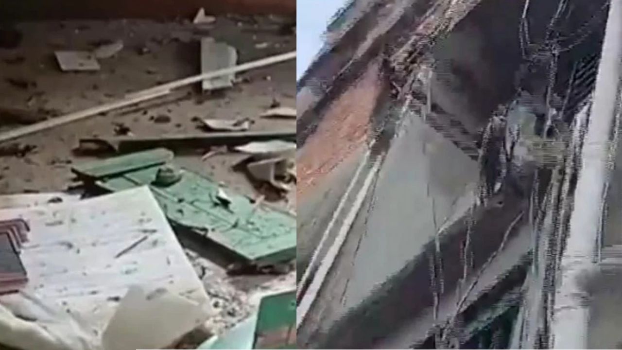 সাদা ব্যাগ রেখে বেরোতেই বিস্ফোরণ! রাজারহাটে উড়ল ঘর, CCTV-তে ধরা পড়ল রহস্য 