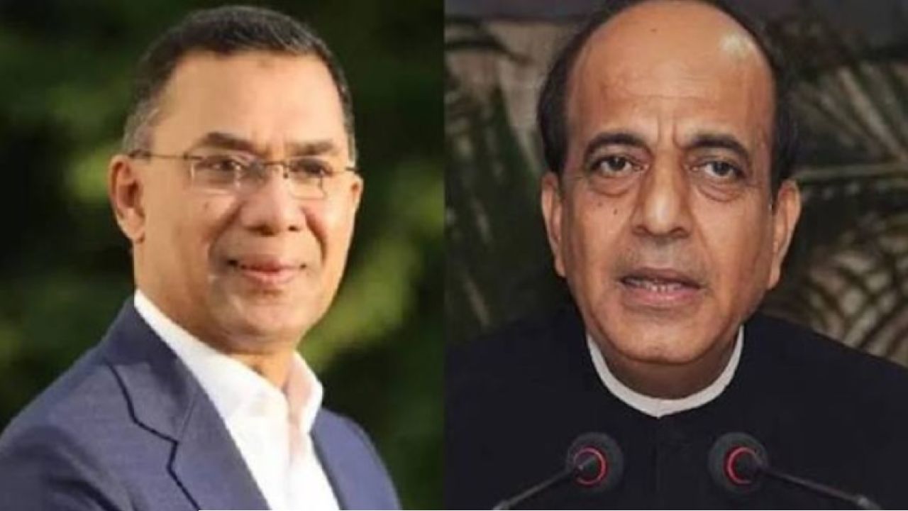 হাসিনা ‘কাঁটা’য় থমকে তারেকের দিল্লি সফর, ঢাকার জোড়া শর্তের মাঝেই আলোচনা বাড়ানোর সওয়াল হাইকমিশনার ত্রিবেদীর