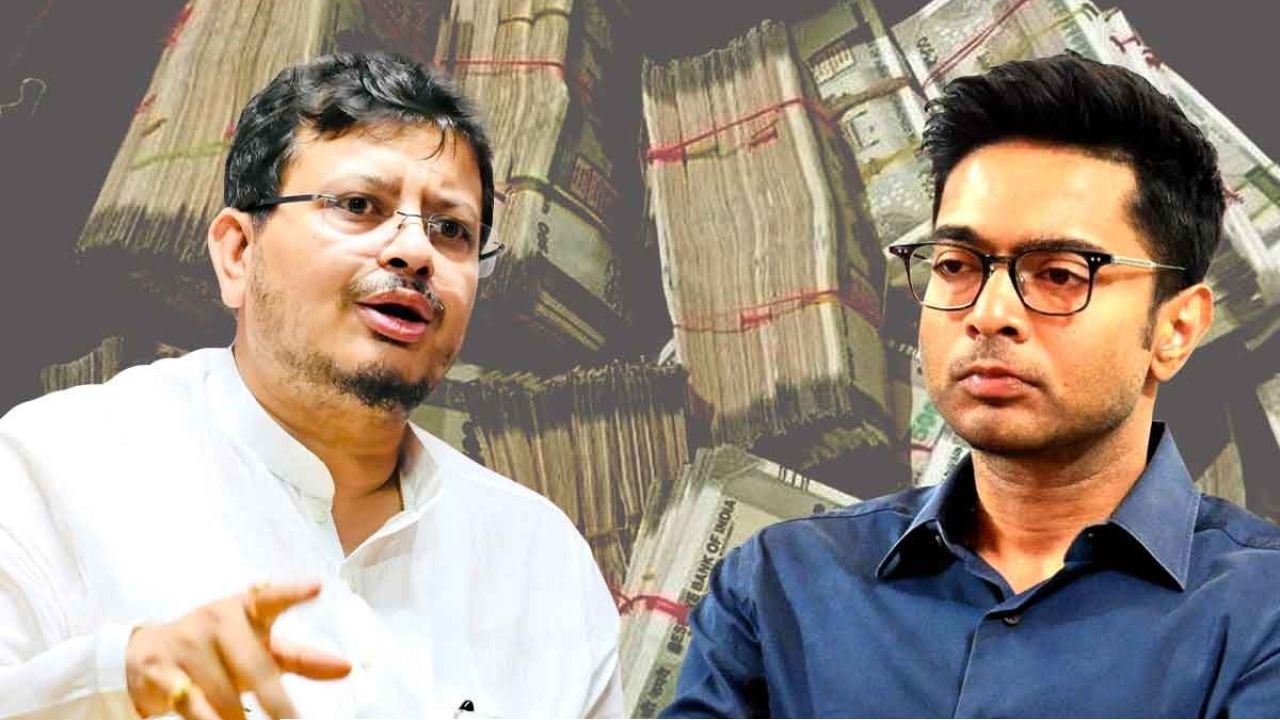 ‘কালো টাকা’ নিয়ে তোলপাড়, অভিষেকের বিরুদ্ধে নথি হাতে দিল্লি অভিযানে ঋতব্রত শিবির 