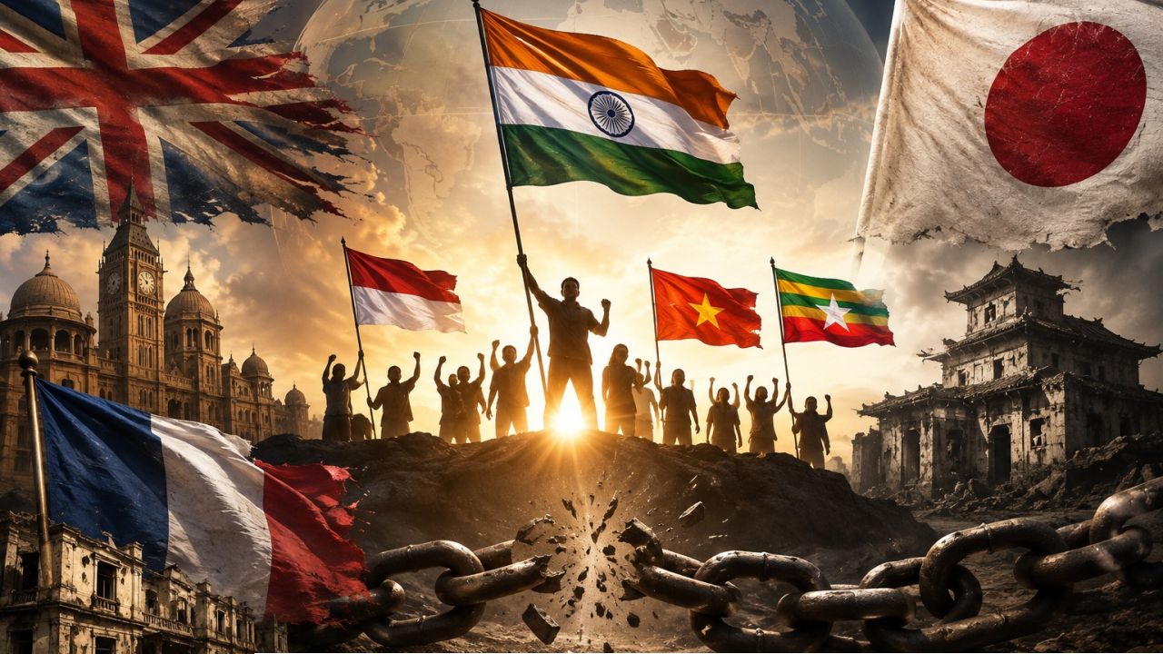 শৃঙ্খলমুক্তির ১৫ আগস্ট: ব্রিটিশ, ফরাসি ও জাপানি শাসন ভেঙে ওঠা ৫ দেশের ইতিহাস