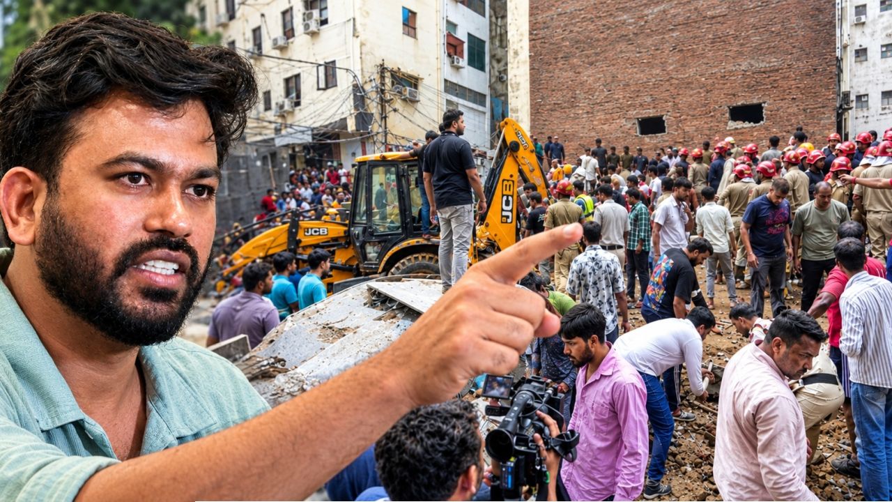 ‘আগে ঝাঁ চকচকে পার্টি অফিস, পরে পড়ুয়াদের জীবন?’ চাণক্যপুরী ট্র্যাজেডিতে মোদী-শাহকে বিঁধল সিজেপি !