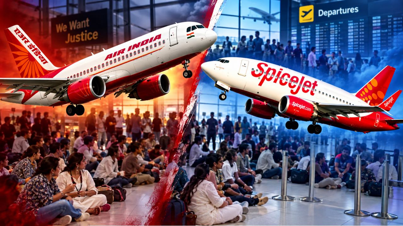 Air India: চরম নিরাপত্তা গলদ, কাঠগড়ায় এয়ার ইন্ডিয়া, চোর স্লোগান স্পাইস জেটের বিরুদ্ধে