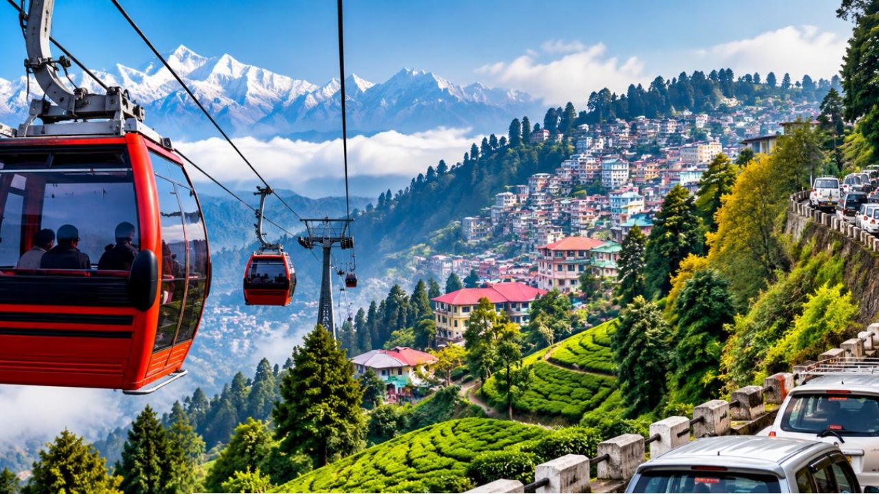  Darjeeling: পাহাড়ে যানজটের যন্ত্রণা এবার কমবে? রোপওয়েতে কার্শিয়াং থেকে দার্জিলিং মাত্র ৪৫ মিনিটে