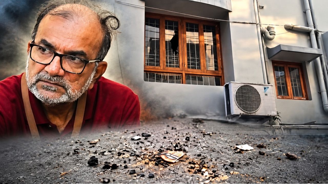 Bikash Ranjan Bhattacharya : সাত সকালে বিকাশরঞ্জন ভট্টাচার্যের বাড়িতে তাণ্ডব, মদের বোতল-ইট ছুড়ে ভাঙল কাচ, বন্দুকের লাইসেন্স চান আইনজীবী