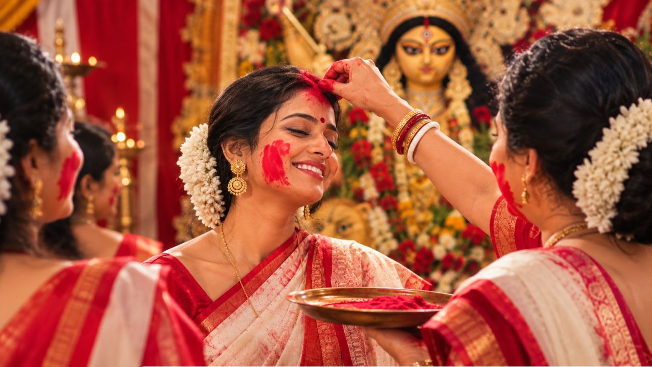 Dashami Sindoor Khela: সিঁদুর খেলা কেন শুধু দশমীতেই?  জানুন এই পুরনো রীতির নেপথ্যের কাহিনি 