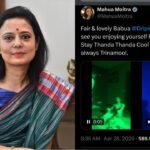 বাংলার ভোটে উত্তরপ্রদেশের ‘সিংঘম’! চটুল নাচের ভিডিওতে বিঁধলেন মহুয়া, এনকাউন্টার স্পেশ্যালিস্টকে নিয়ে তুঙ্গে বিতর্ক
