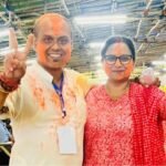 ব্যারাকপুরে জয়ের পথে কৌস্তভ বাগচী, শ্যাম্পু উপহার দিলেন স্ত্রী!